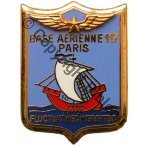 PARIS A1156Recent  BA 117  PARIS TYPE 3     DrNMV Griffes et butees Dos lisse Src.A.SUMO 5EurInv 